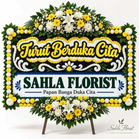 Papan Bunga Duka Banjarnegara