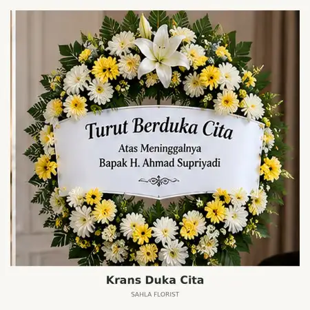 Krans Bunga Duka Banjarnegara